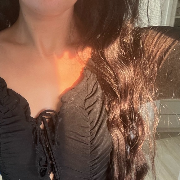 Princess Polly Black Bodysuit - Picture 1 of 4